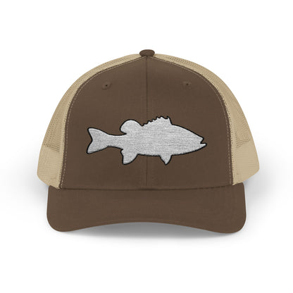 Bass Silhouette — Embroidered Baseball Cap