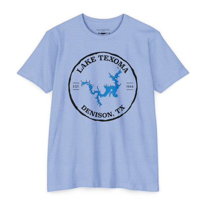 Lake Texoma — Unisex Cotton-Poly Blend T-Shirt