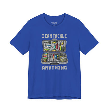 I Can Tackle Anything — Unisex Cotton Tee