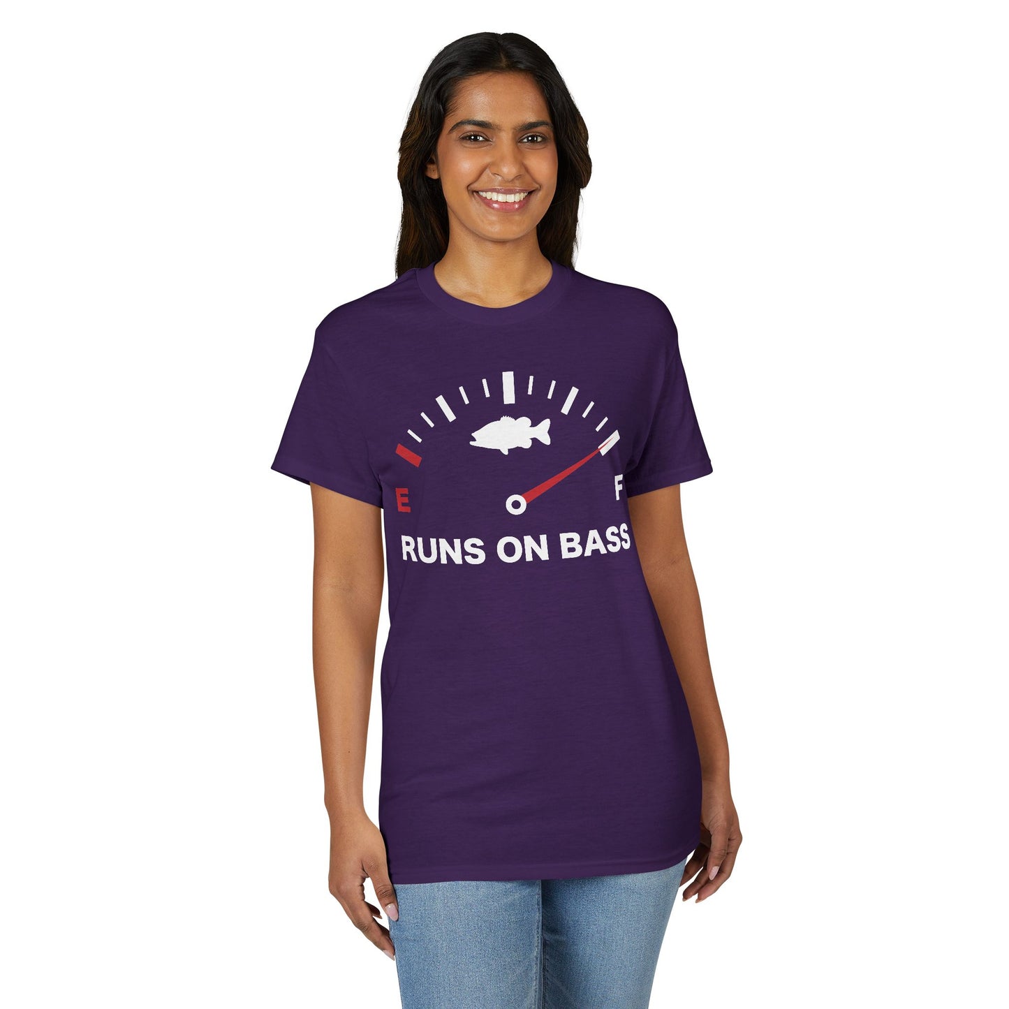 Runs on Bass — Unisex DryBlend® T-Shirt