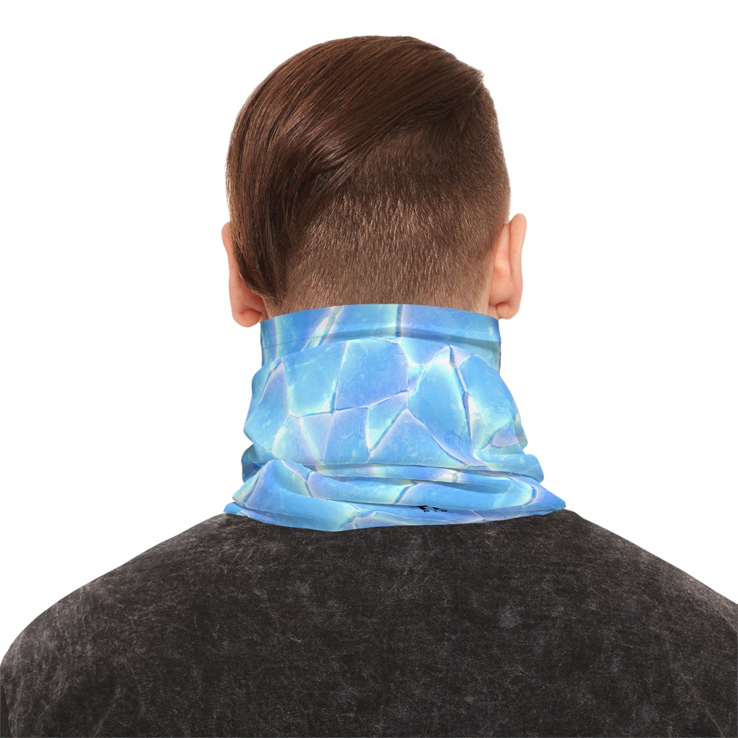 Fractal Ice — Unisex Neck Gaiter (SPF 50+)