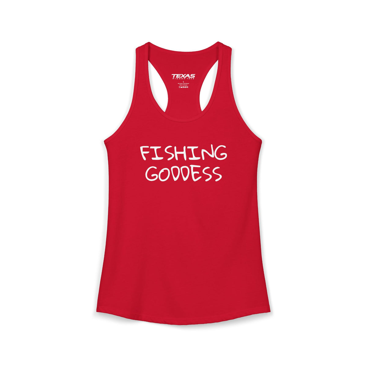 Fishing Goddess — Women’s Racerback Tank