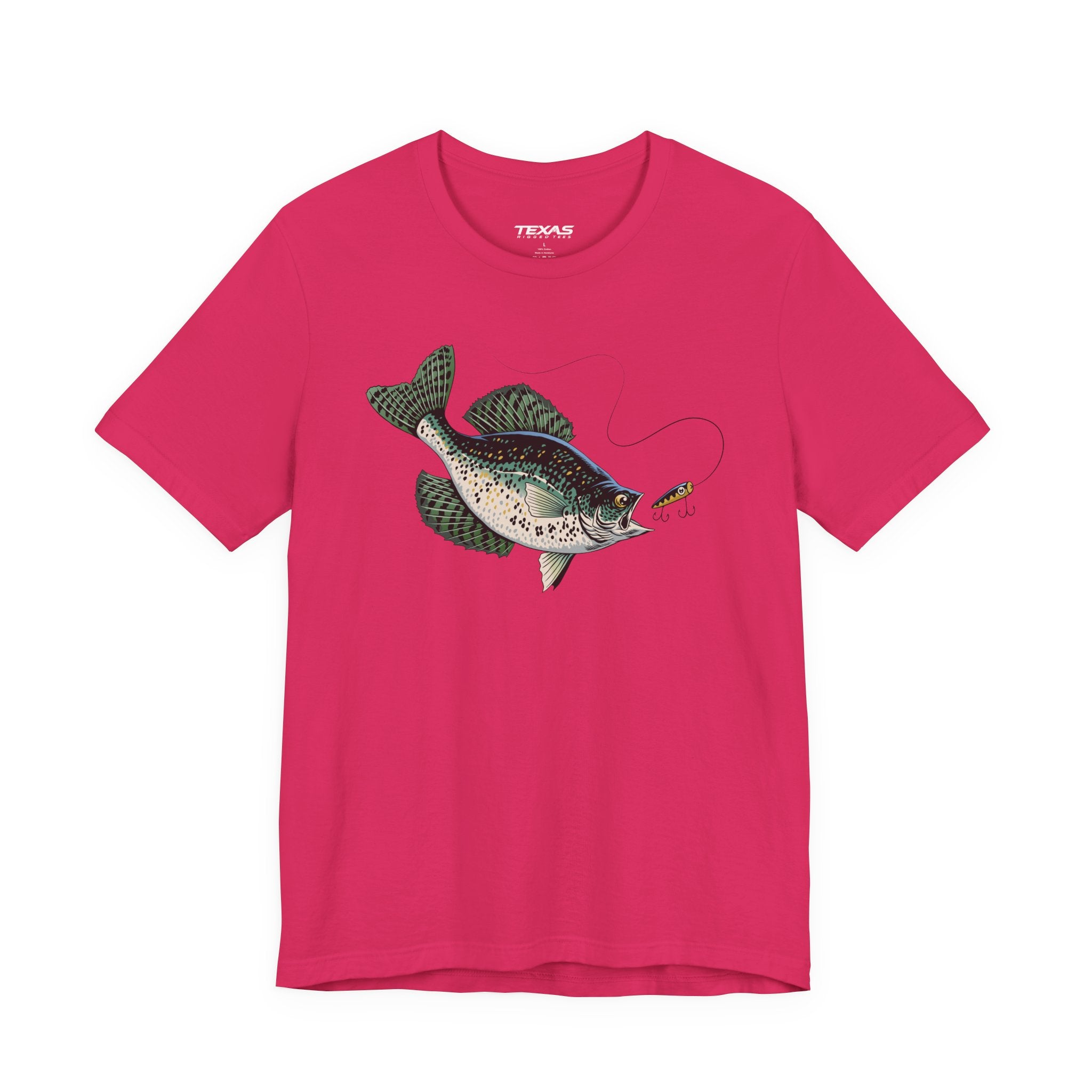 Crappie — Unisex Cotton Tee