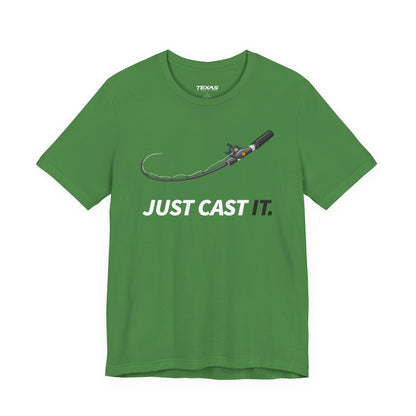 Just Cast It — Unisex Cotton Tee