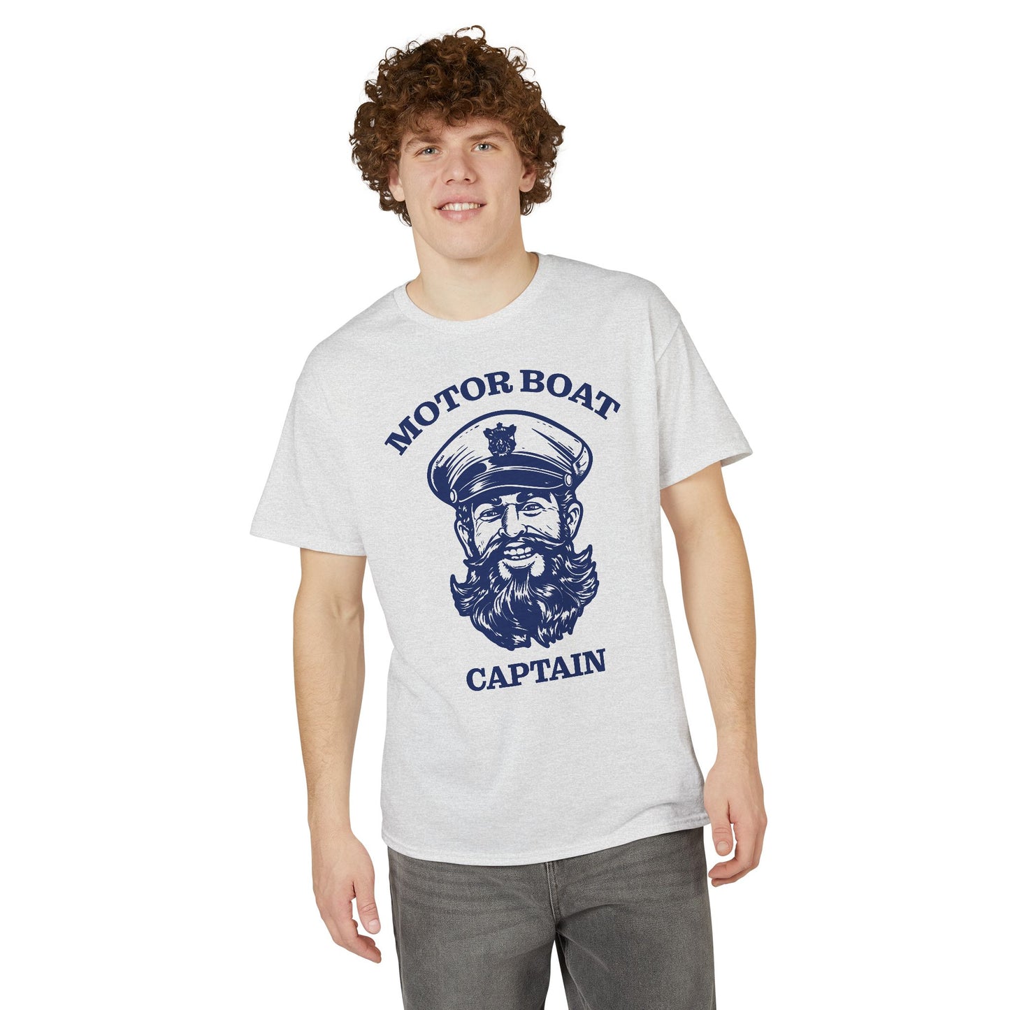 Motor Boat Captain — Unisex DryBlend® T-Shirt