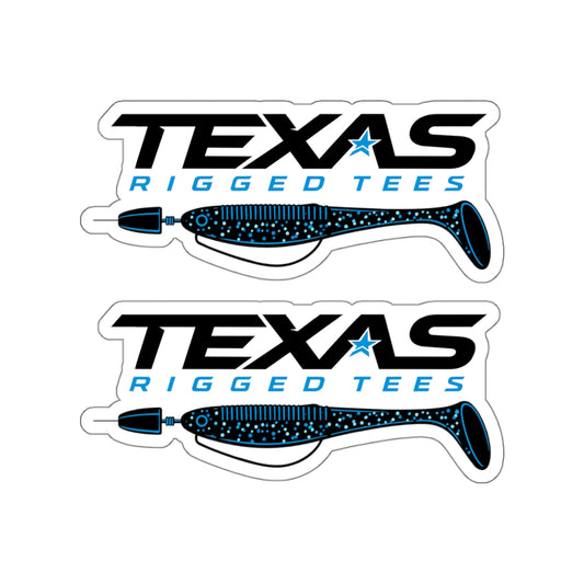 Texas Rigged Tees — Die-Cut Vinyl Sticker