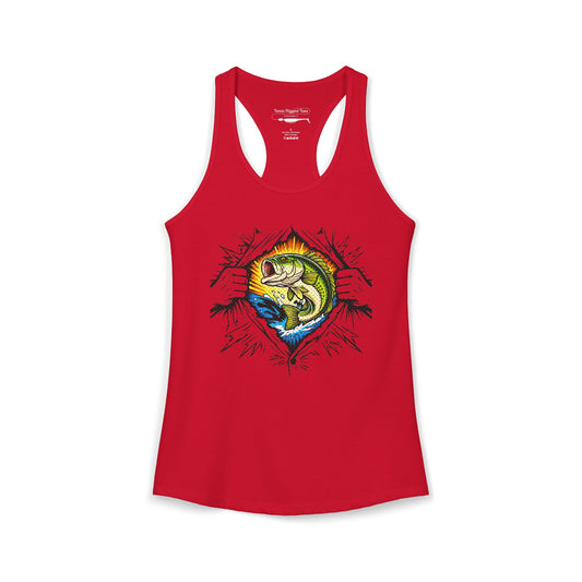 Fishing Is My Superpower — Women’s Racerback Tank
