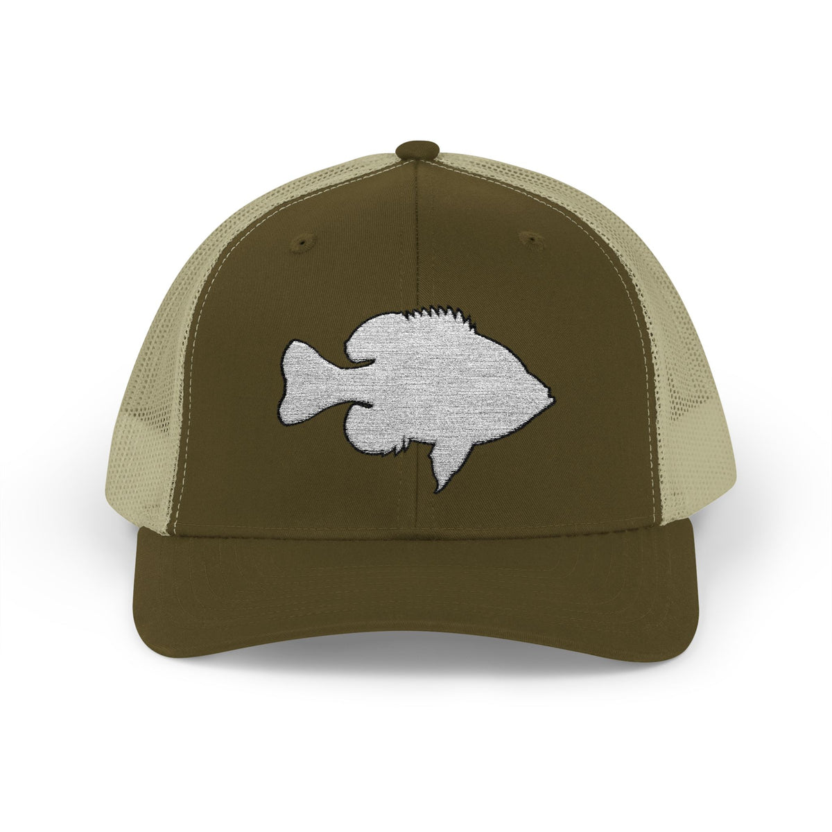 Bluegill Silhouette — Embroidered Baseball Cap