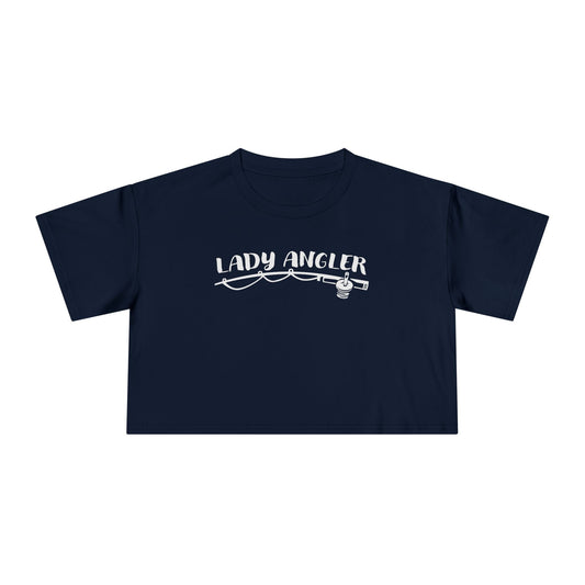 Lady Angler — Women’s Crop Top