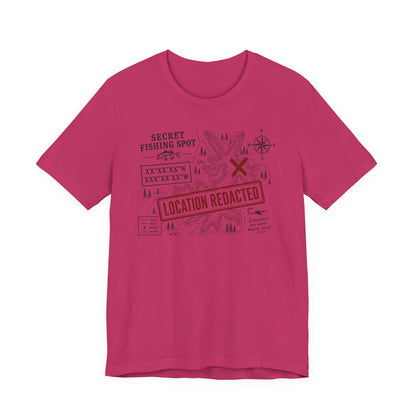 Secret Fishing Spot — Unisex Cotton Tee