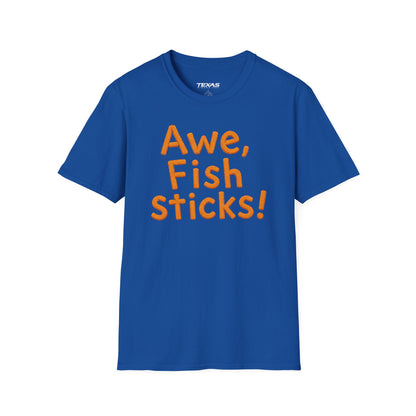 Awe, Fish Sticks! — Unisex Cotton Tee