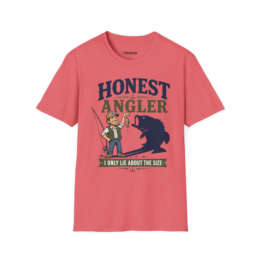 Honest Angler — Unisex Cotton Tee