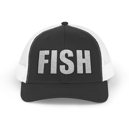 FISH — Embroidered Baseball Cap