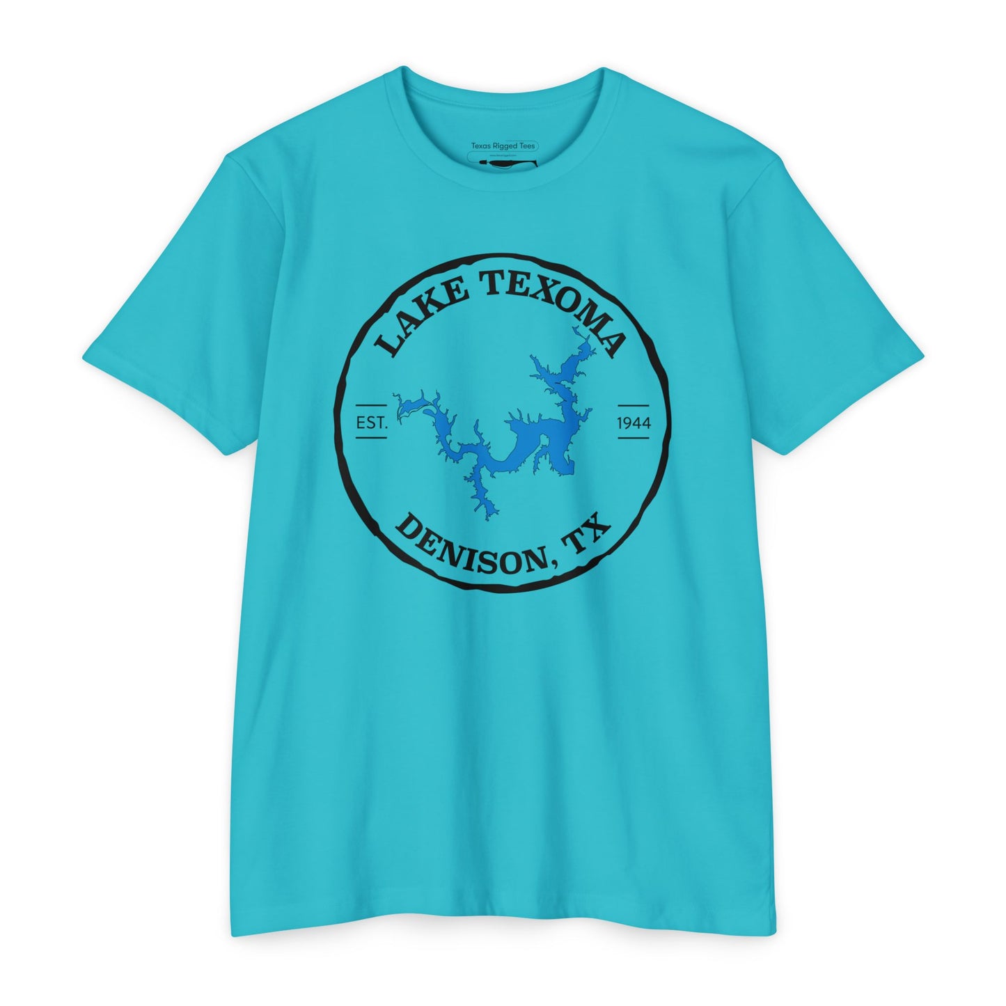 Lake Texoma — Unisex Cotton-Poly Blend T-Shirt