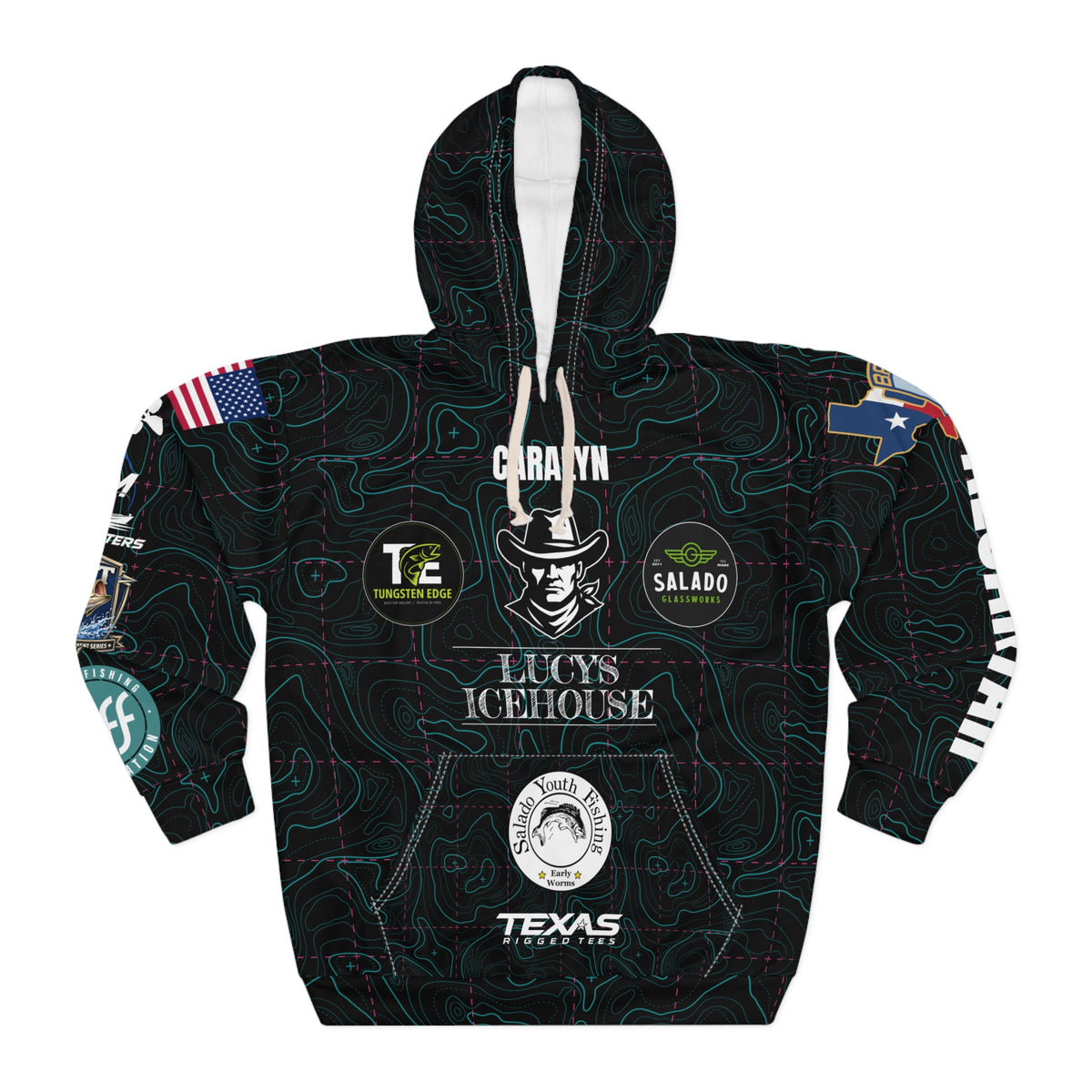 Caralyn Alcantar Black Jersey — Pullover Hoodie Sweatshirt