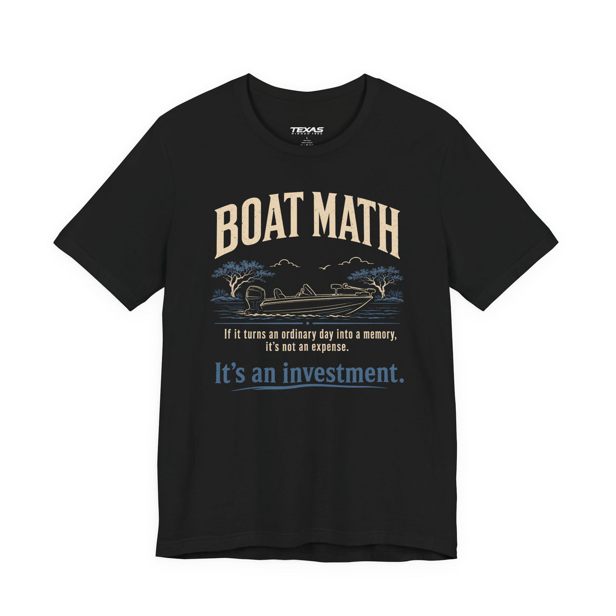 Boat Math — Unisex Cotton Tee