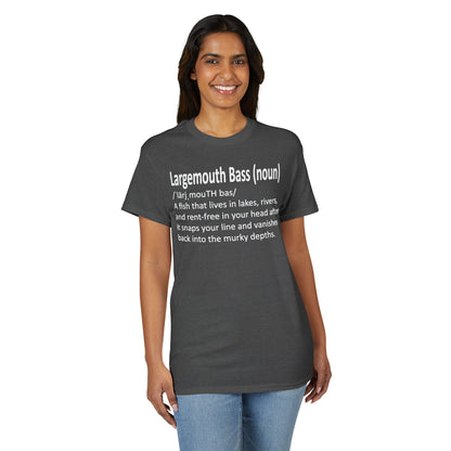 Largemouth Bass Defined — Unisex DryBlend® T-Shirt