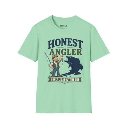 Honest Angler — Unisex Cotton Tee