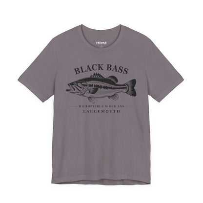 Black Bass — Unisex Cotton Tee