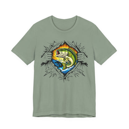 Fishing Is My Superpower — Unisex Cotton Tee