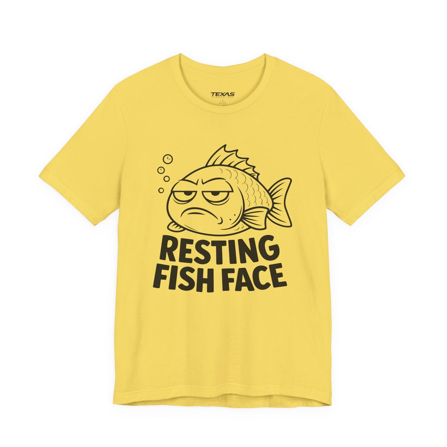Resting Fish Face — Unisex Cotton Tee
