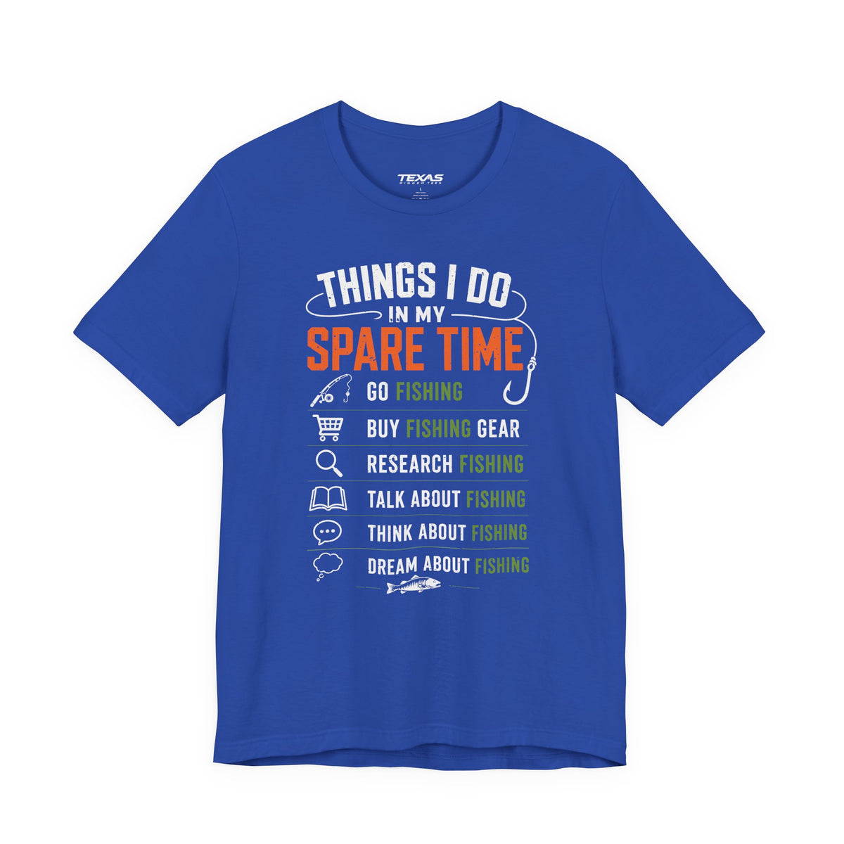 Things I Do in My Spare Time — Unisex Cotton Tee