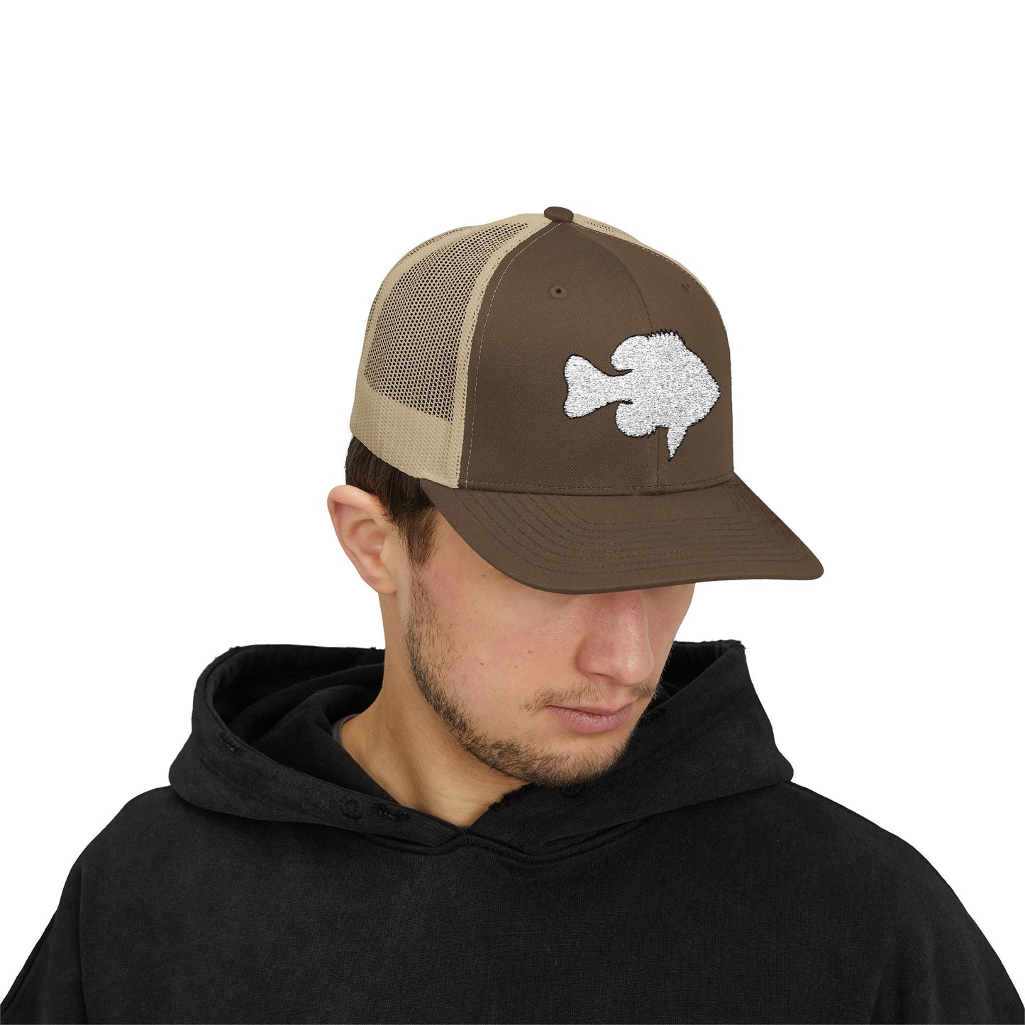 Bluegill Silhouette — Embroidered Baseball Cap