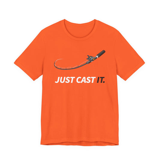 Just Cast It — Unisex Cotton Tee
