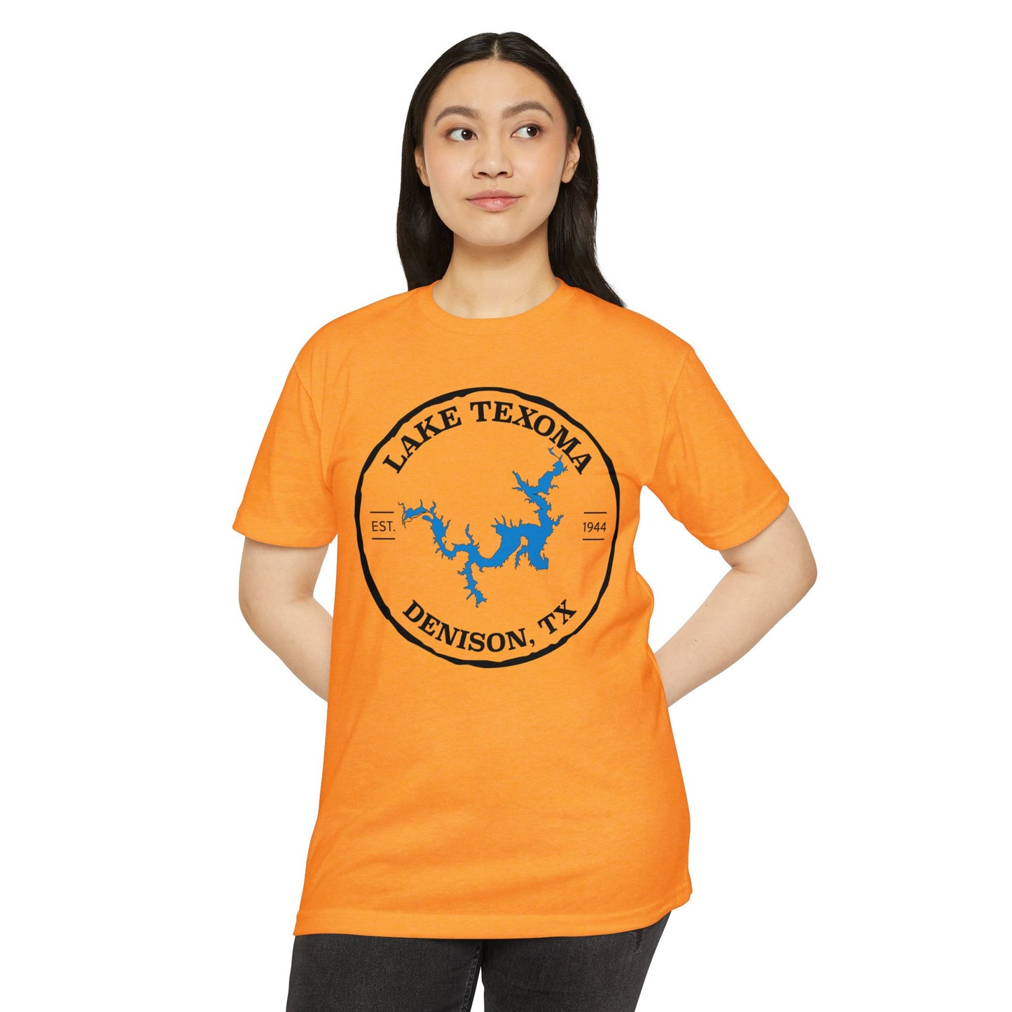 Lake Texoma — Unisex Cotton-Poly Blend T-Shirt