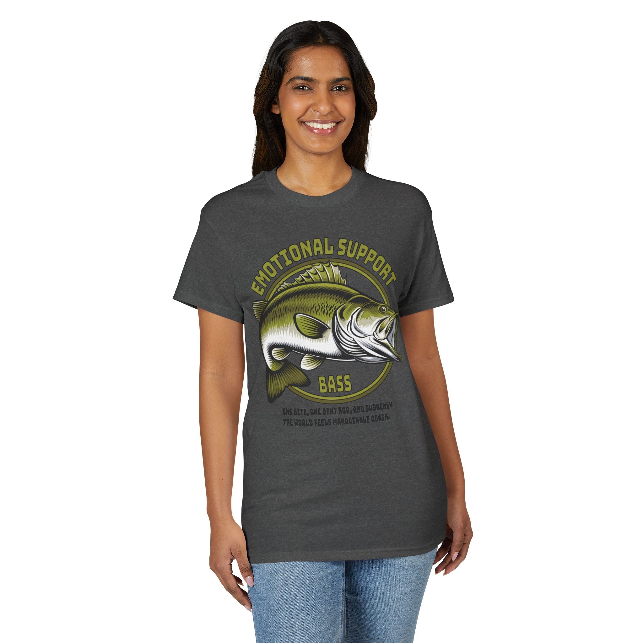 Emotional Support Bass — Unisex DryBlend® T-Shirt