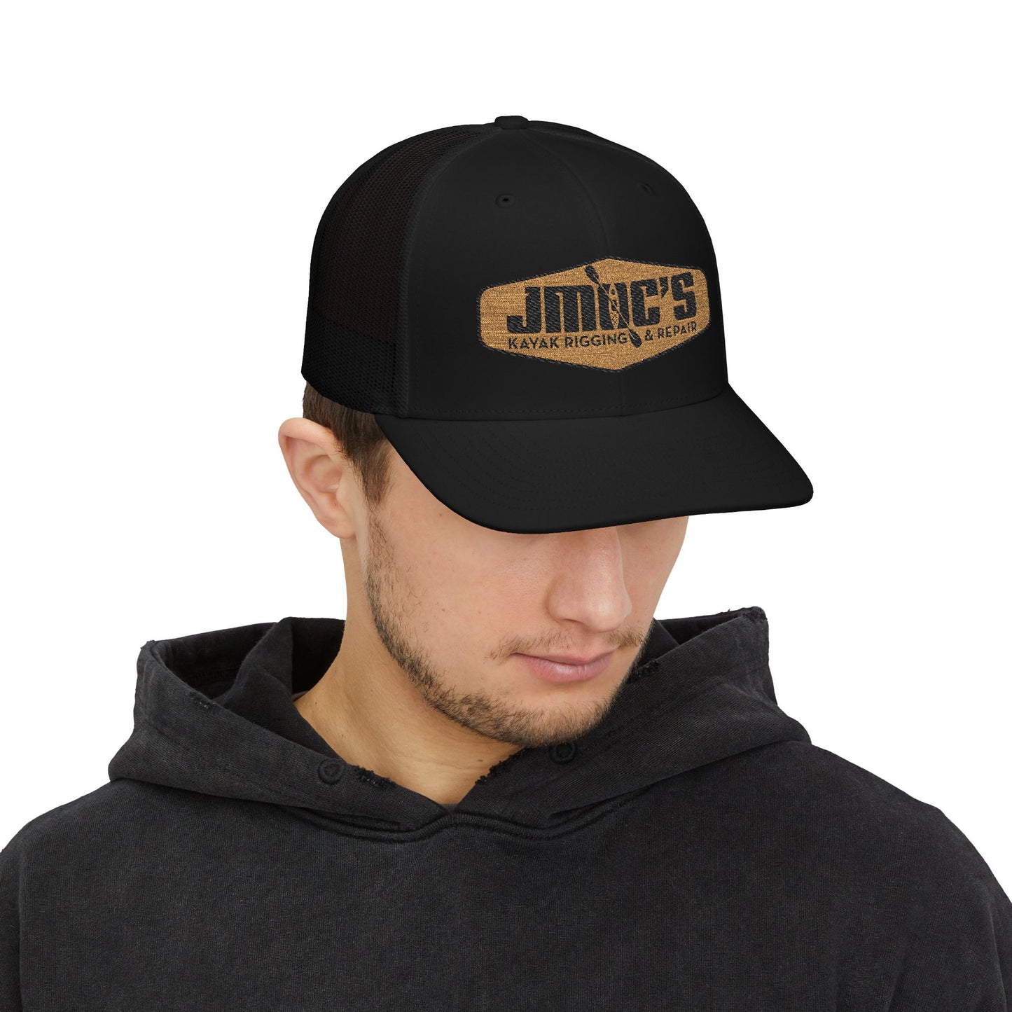 JMOC's Kayak Rigging & Repair (Patch) — Embroidered Baseball Cap