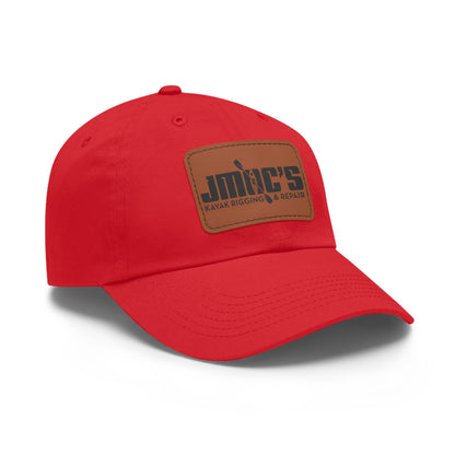JMOC's Baseball Cap with Leather Patch (Rectangle)