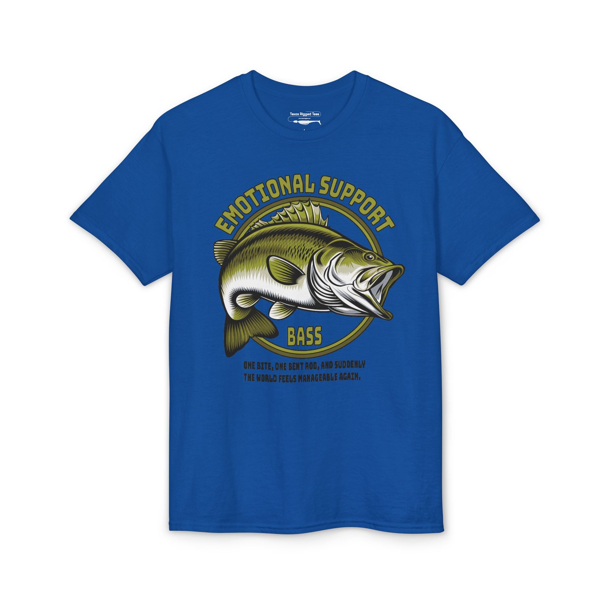 Emotional Support Bass — Unisex DryBlend® T-Shirt