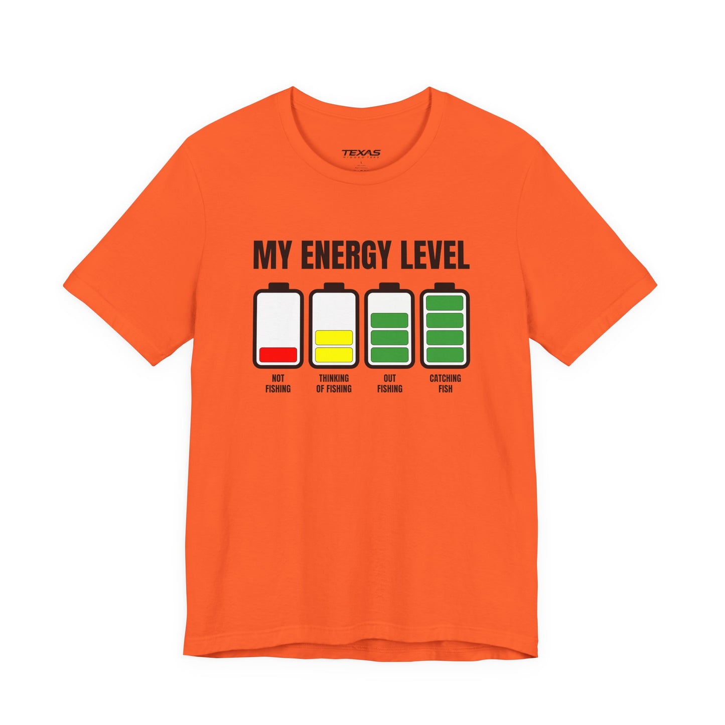 My Energy Level — Unisex Cotton Tee
