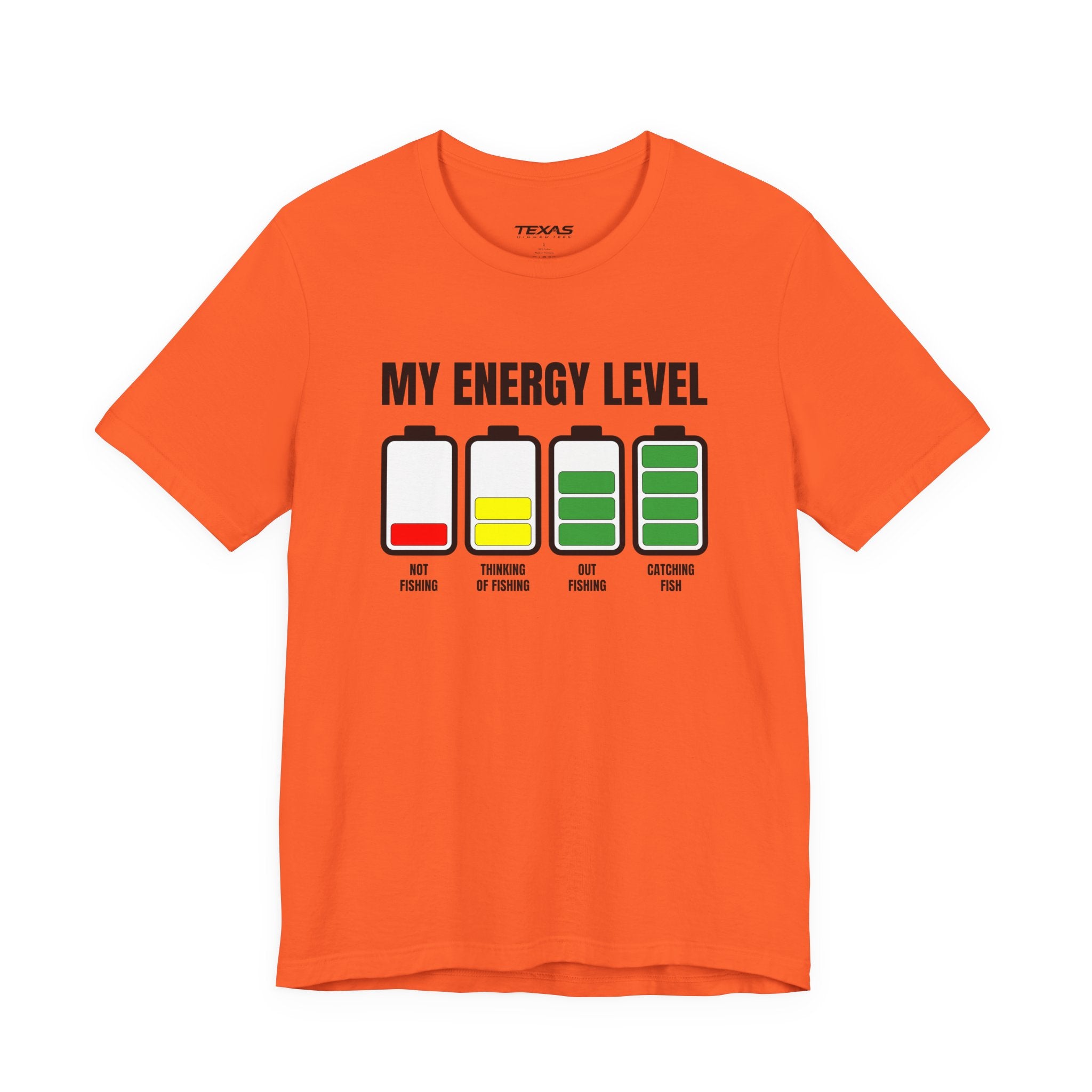 My Energy Level — Unisex Cotton Tee