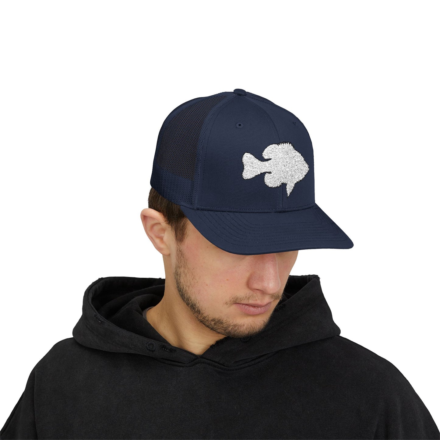 Bluegill Silhouette — Embroidered Baseball Cap