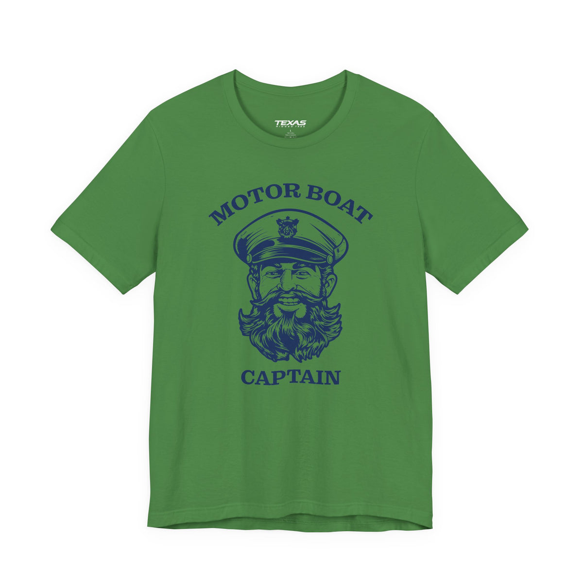 Motor Boat Captain — Unisex Cotton Tee