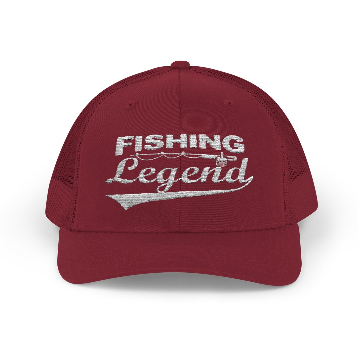 Fishing Legend — Embroidered Baseball Cap