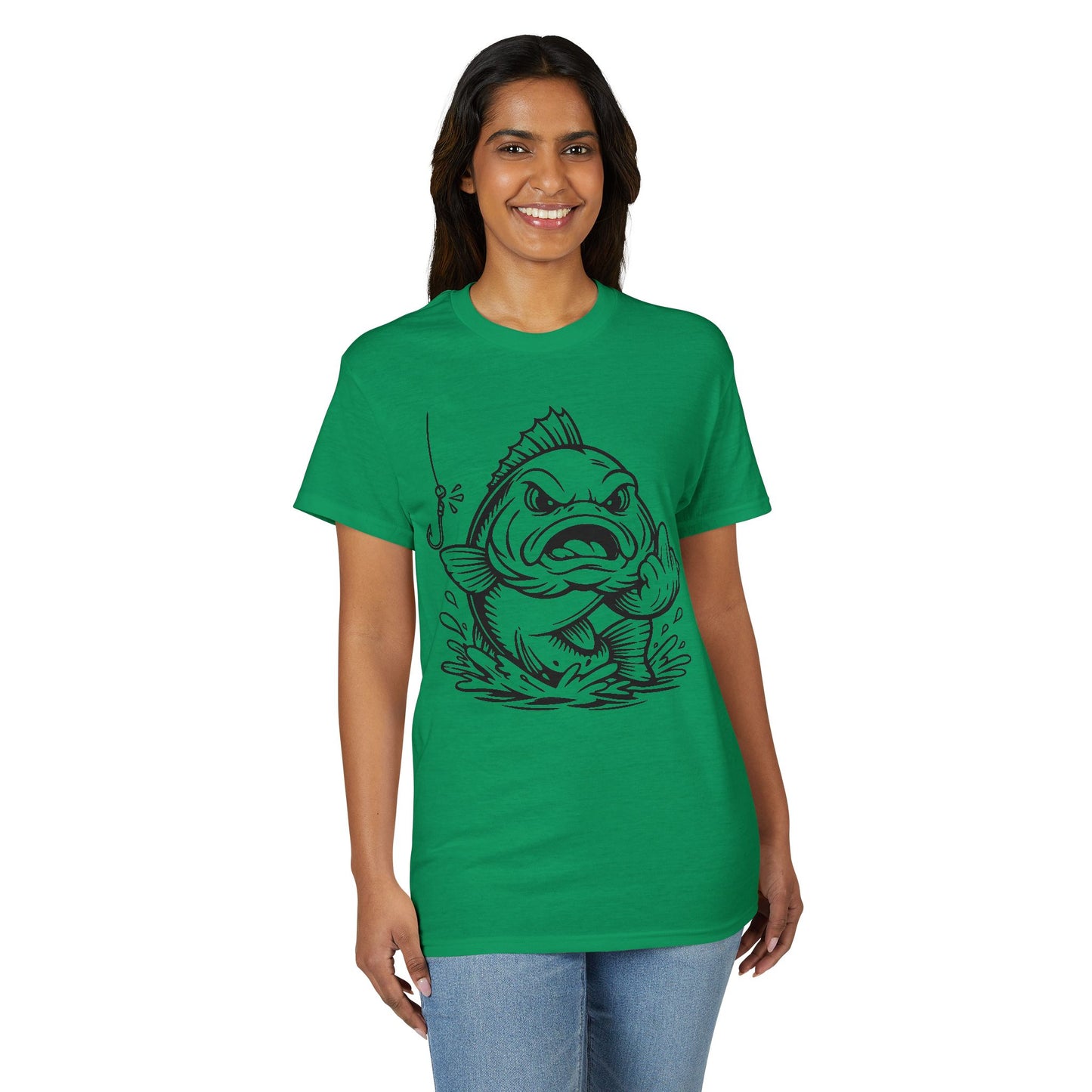 Flipping the Fin — Unisex DryBlend® T-Shirt