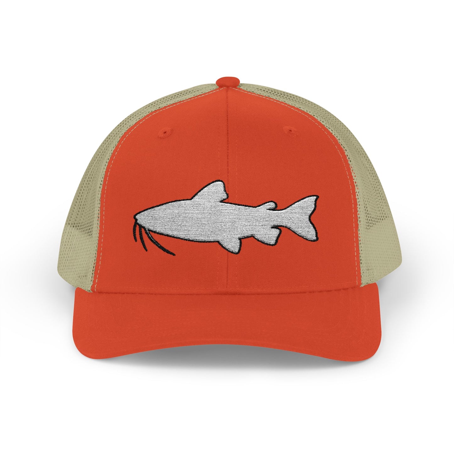 Catfish Silhouette — Embroidered Baseball Cap