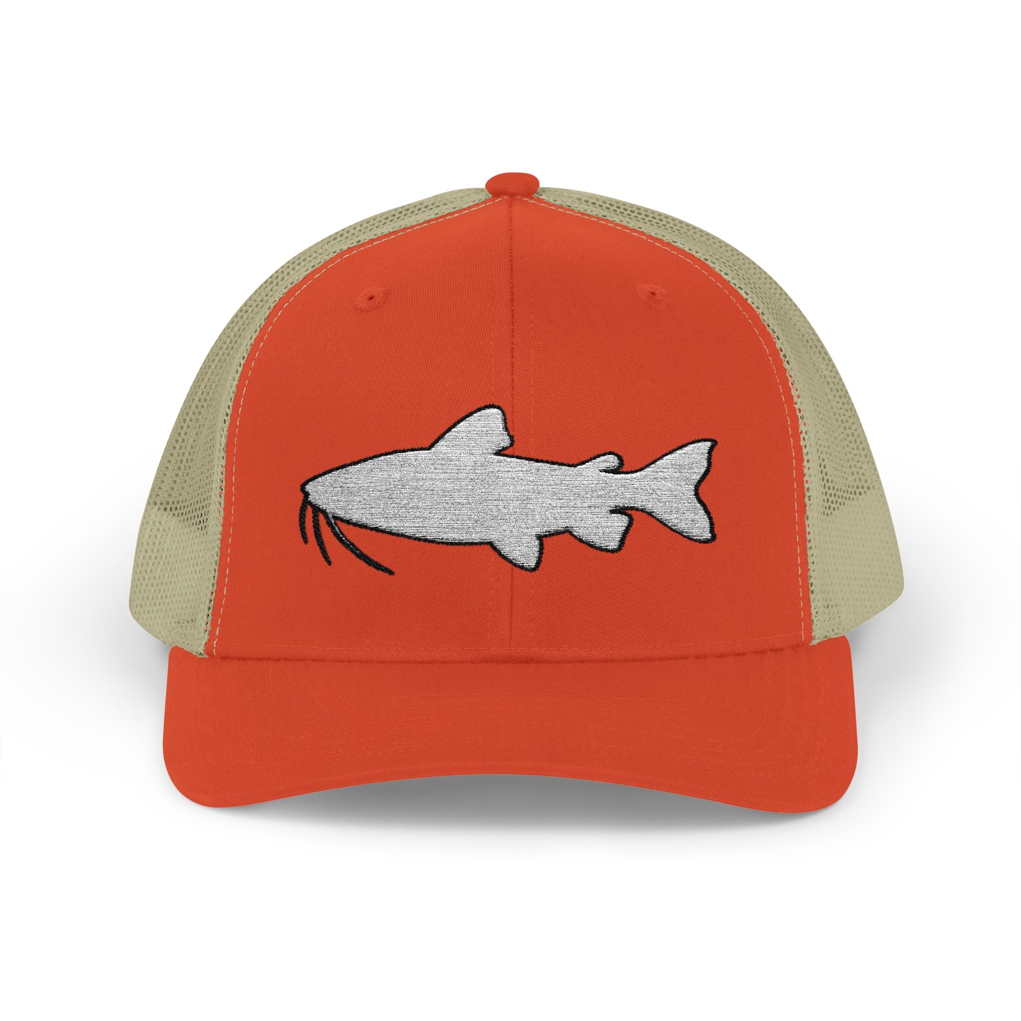 Catfish Silhouette — Embroidered Baseball Cap