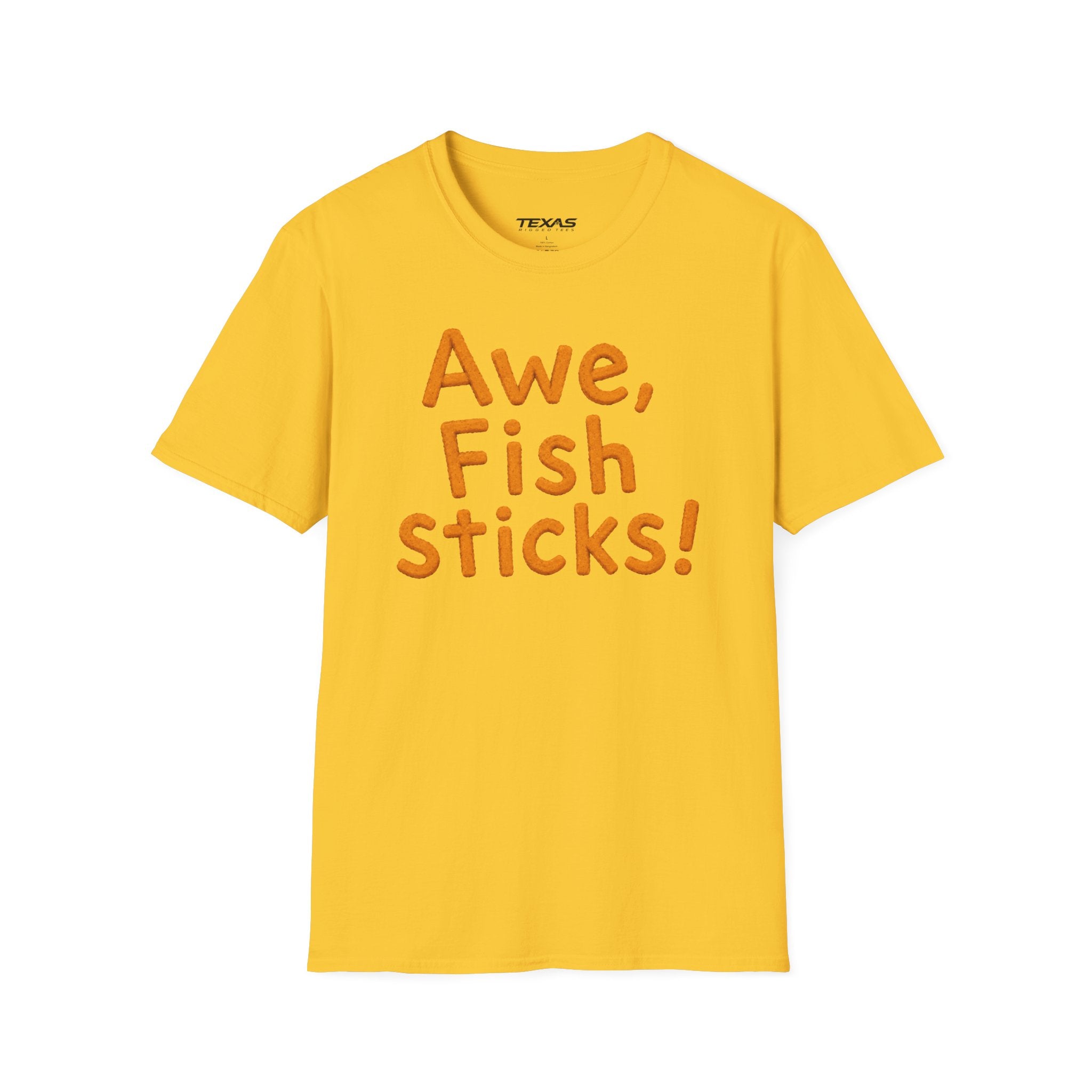 Awe, Fish Sticks! — Unisex Cotton Tee
