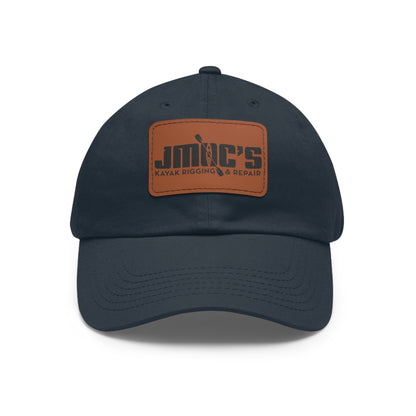 JMOC's Baseball Cap with Leather Patch (Rectangle)