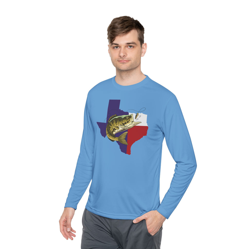Texas Bass Fishing — Unisex Long Sleeve T-Shirt