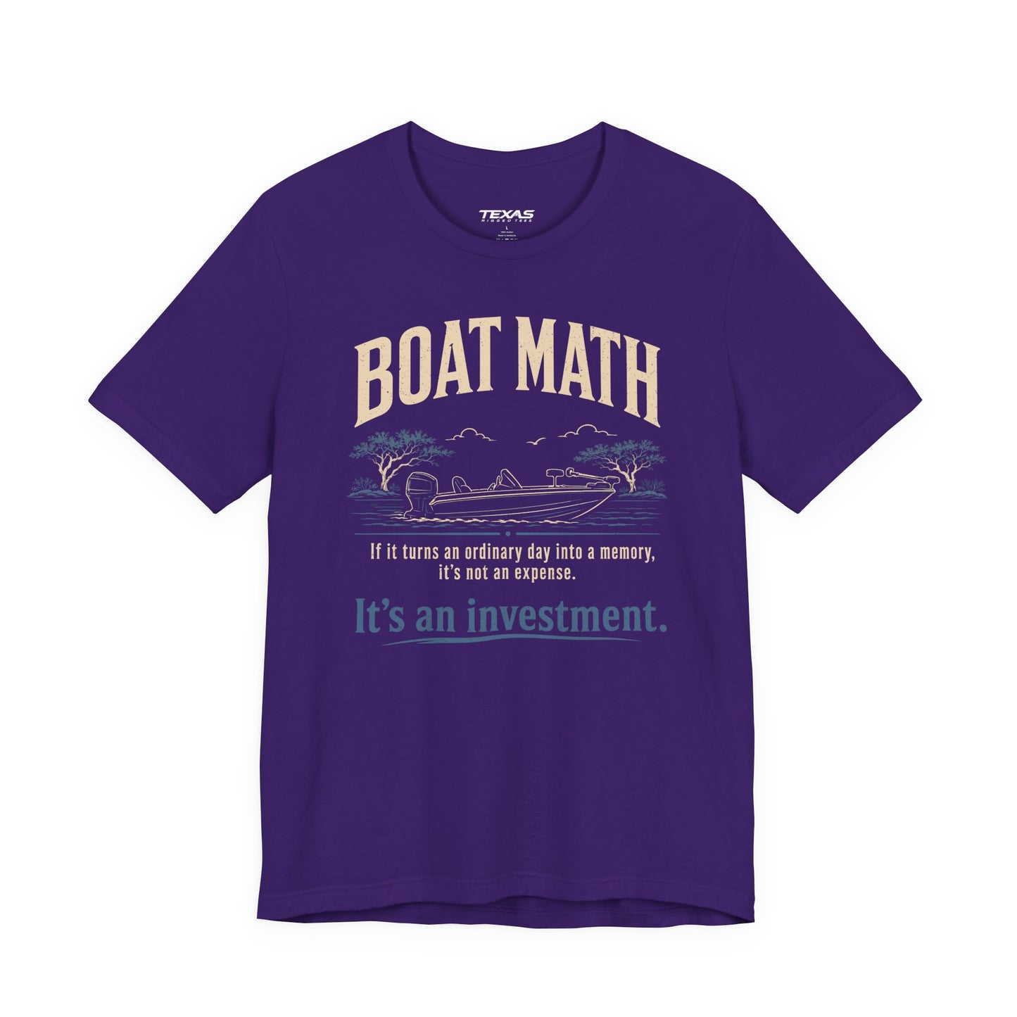 Boat Math — Unisex Cotton Tee