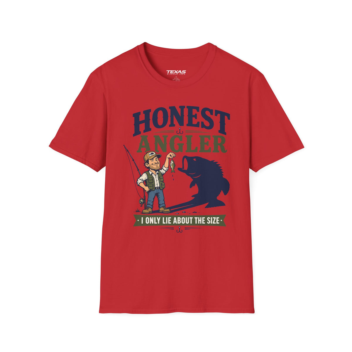 Honest Angler — Unisex Cotton Tee