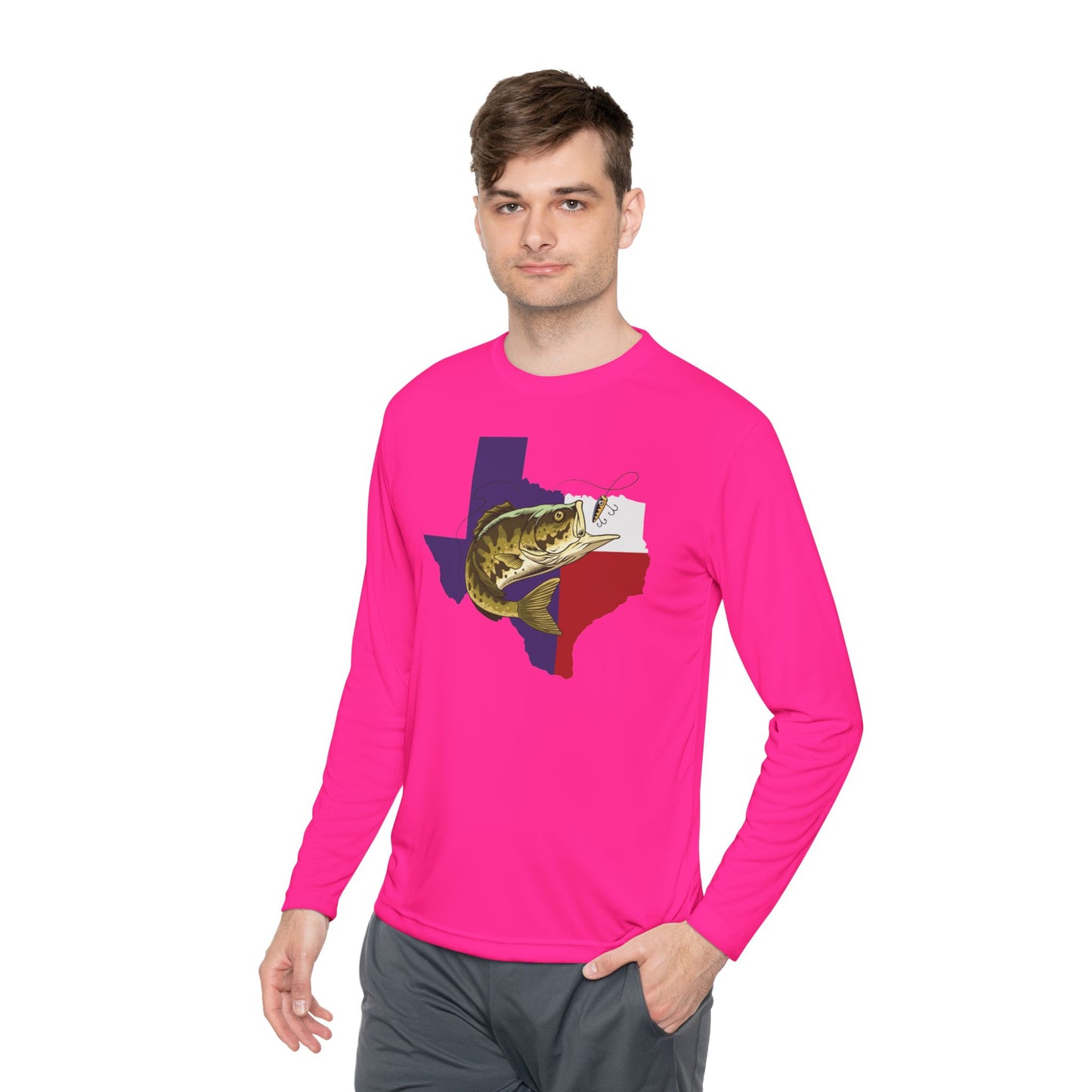 Texas Bass Fishing — Unisex Long Sleeve T-Shirt