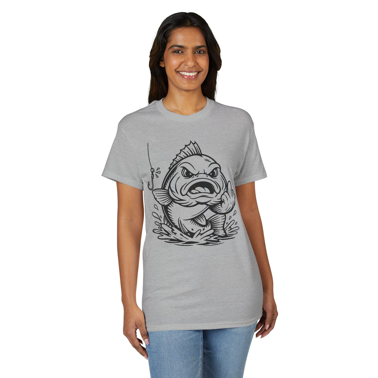 Flipping the Fin — Unisex DryBlend® T-Shirt