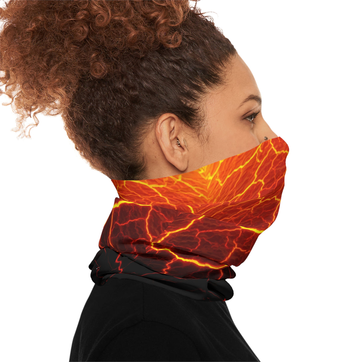 Molten Magma — Unisex Neck Gaiter (SPF 50+)