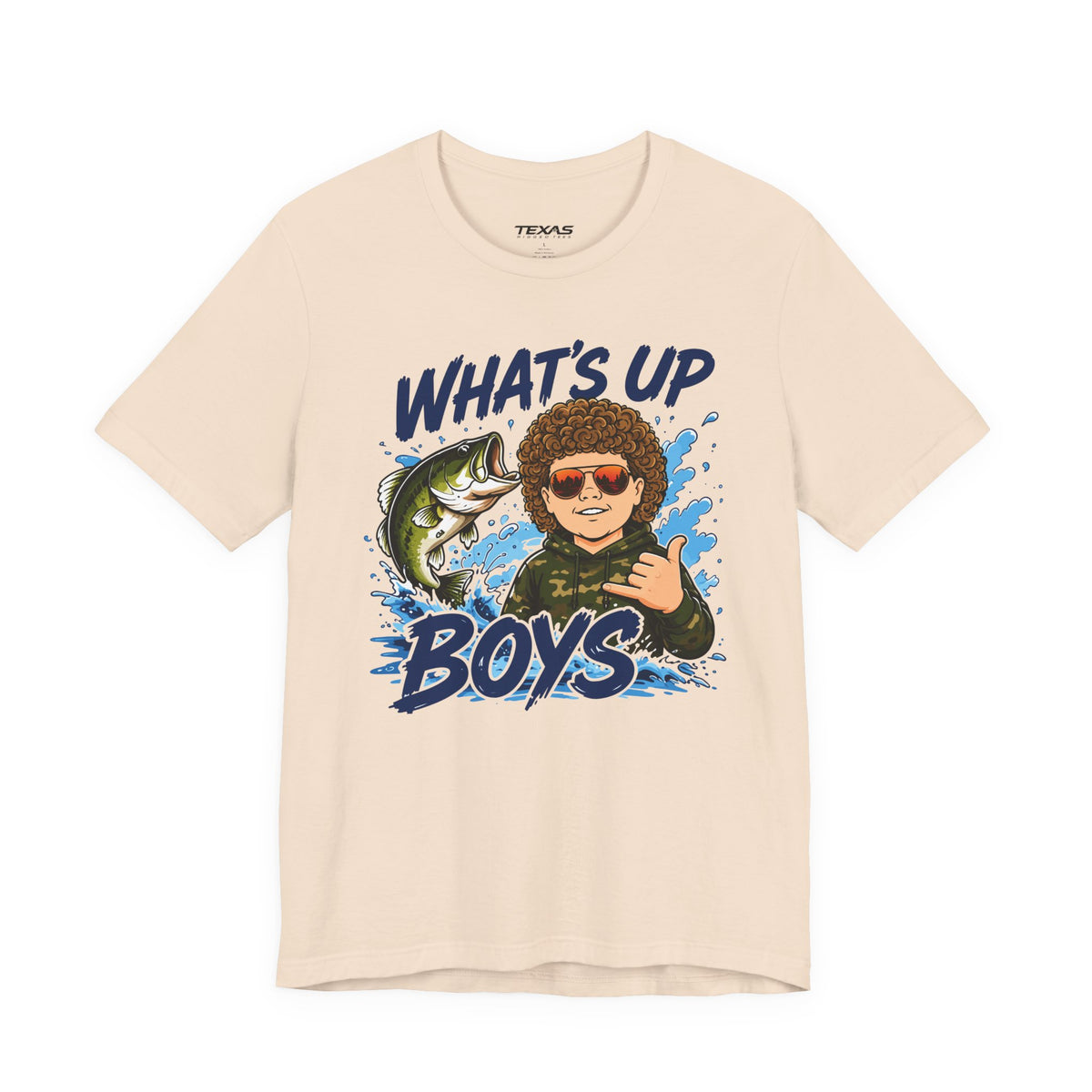 What’s Up Boys? Hang Loose — Unisex Cotton Tee